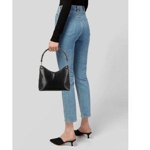 Gucci Leather Bamboo Handle Tote